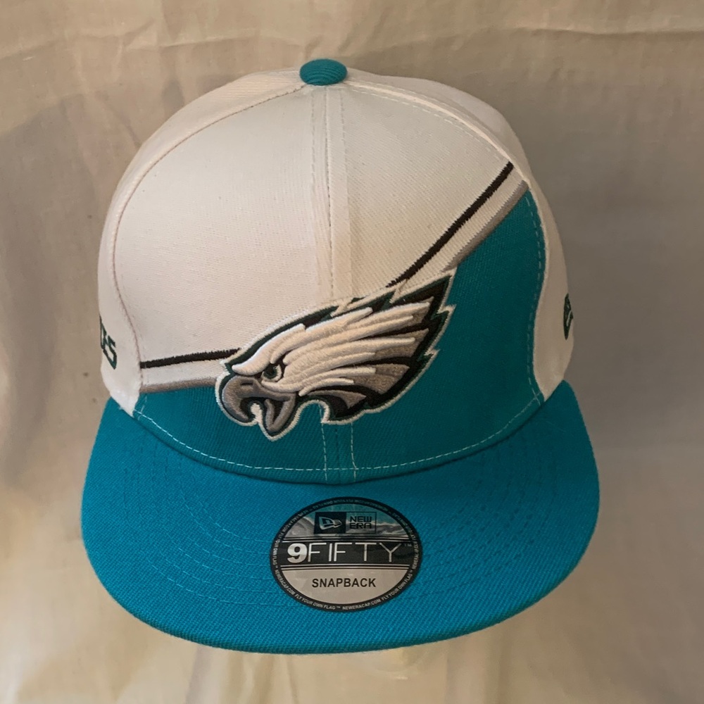 New Era Teal and White Cap Philadelphia Eagles 🦅